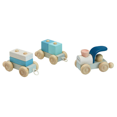 PlanToys Stacking Train Trio Pieces