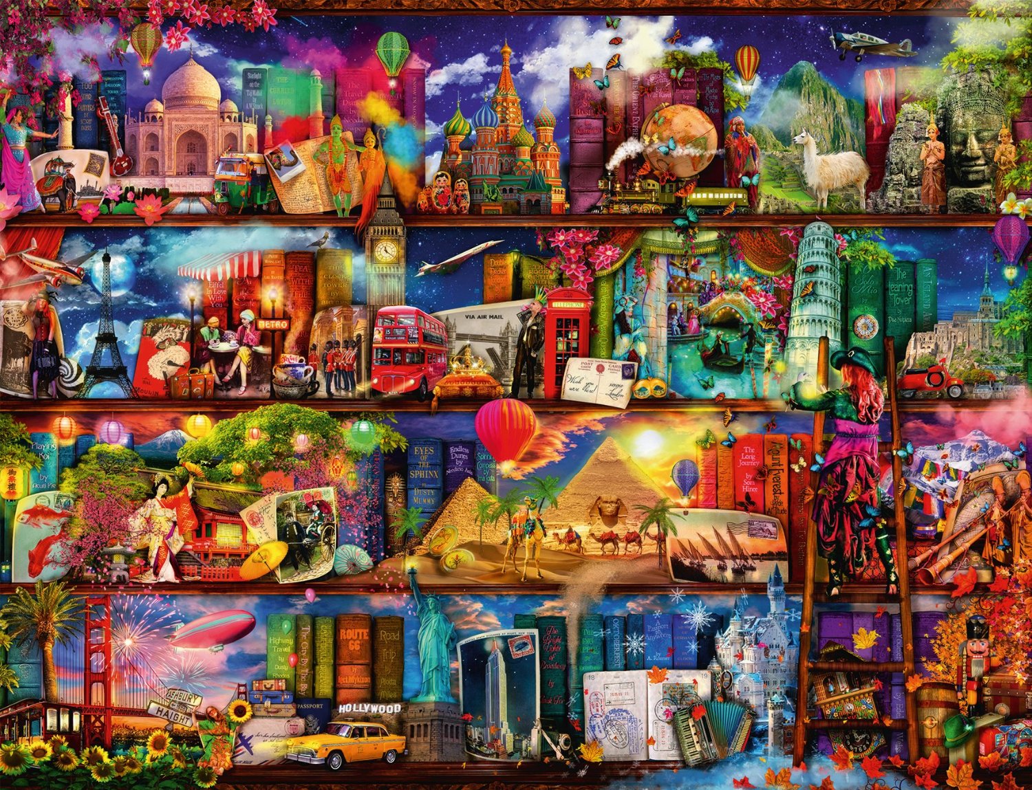 Ravensburger World Of Books 2000 Piece Puzzle