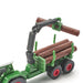 Siku Fendt Tractor with Forestry Trailer Logs