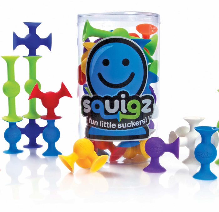 Fat Brain Toy Co Squigz 24 Construction Starter