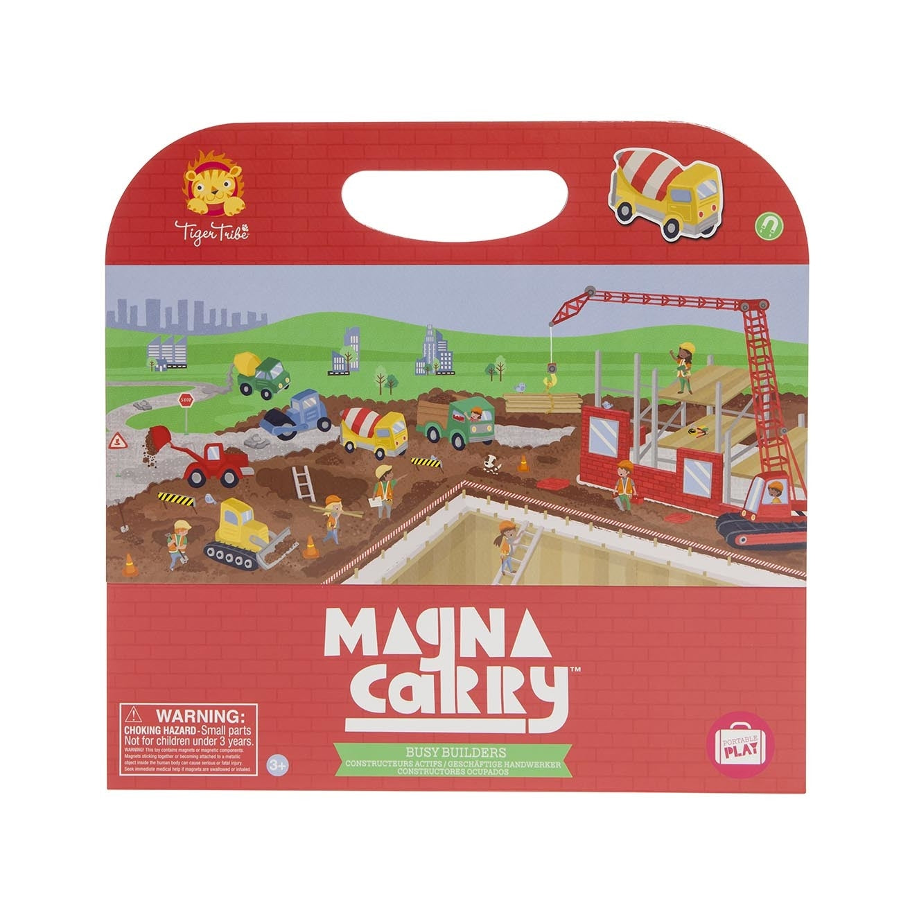 Tiger Tribe - Magna Carry Busy Builders